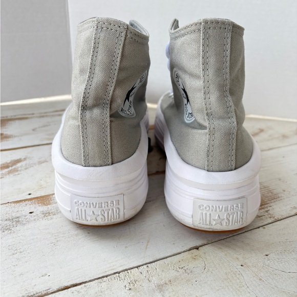 CONVERSE Women's Chuck Taylor All Star Move Hi Platform Sneakers sage 7.5 NWOT - Picture 8 of 16